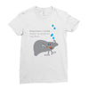 cloudy Ladies Fitted T-Shirt