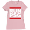run psg paris st germain fotbal Ladies Fitted T-Shirt