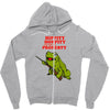hippity hoppity get off my property Zipper Hoodie
