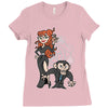 like mother like son Ladies Fitted T-Shirt