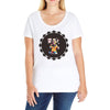 ronaldinho anime Ladies Curvy T-Shirt
