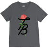 Tessa Brooks Rose V-Neck Tee