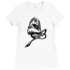 scream microphone Ladies Fitted T-Shirt