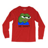 Pepe The Frog Long Sleeve Shirts