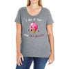 i do it for the ice cream Ladies Curvy T-Shirt