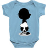 charlie, snoopy, woodstock Baby Onesie
