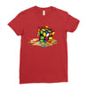 Rubik Cube Ladies Fitted T-Shirt