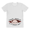 January Peeking Out Asian Baby Boy All Over Women's T-shirt