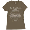 beer prayer Ladies Fitted T-Shirt