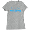 i don't get drunk Ladies Fitted T-Shirt