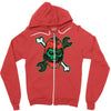 wizard of weapons Zipper Hoodie