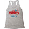 america 2 Racerback Tank