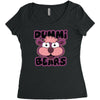 dummi bears Women's Triblend Scoop T-shirt