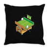 pre computers Throw Pillow