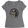hunter vs Women's Triblend Scoop T-shirt
