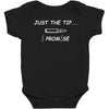 just the tip gun rights Baby Bodysuit