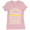 Legends Are Born In March Ladies Fitted T-Shirt