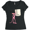 pink panther list Women's Triblend Scoop T-shirt
