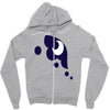 my little pony brony princess luna cutie mark Zipper Hoodie