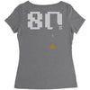 Made in the 80's Women's Triblend Scoop T-shirt