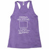 missing air guitar Racerback Tank