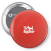 the dogfather beagle white Pin-back button