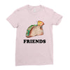Best Friends Tacos Ladies Fitted T-Shirt