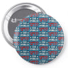 star spangled hammered Pin-back button