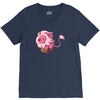 lion in a box V-Neck Tee