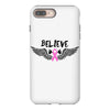 angel wing believe breast cancer iPhone 8 Plus