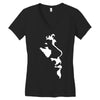 ian brown the stone roses indie music god Women's V-Neck T-Shirt