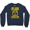 back to the future inspired flux capacitor delorean movie Crewneck Sweatshirt