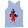captain america flag abstract Tank Top