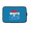 red white and cute Laptop sleeve