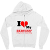 i love my bernina Zipper Hoodie