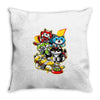 lion collector vectorized Throw Pillow