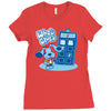whos clues Ladies Fitted T-Shirt
