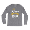 kings are born in 1958 Long Sleeve Shirts