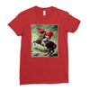 napoleon bonaparte stormtrooper funny retro Ladies Fitted T-Shirt