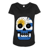 uruguay till i die Maternity Scoop Neck T-shirt
