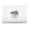 don't step on the grass Accessory Pouches