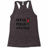hokus pokus witches Racerback Tank