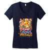 pigs Women's V-Neck T-Shirt