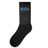 new batman gradient color logo Socks