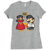 paper burgers Ladies Fitted T-Shirt