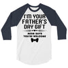 fathers day gift 3/4 Sleeve Shirt