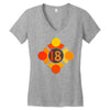 orange 18 Women's V-Neck T-Shirt