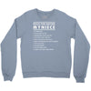 rules for dating my niece Crewneck Sweatshirt