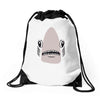 katy perry shark Drawstring Bags