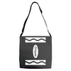 adult crayon Adjustable Strap Totes